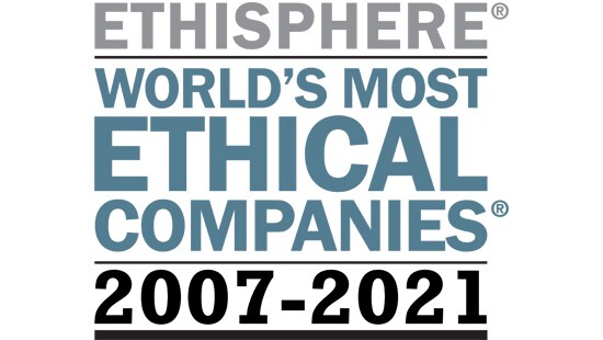 World's Most Ethical Companies 2007-2021 - Ecolab